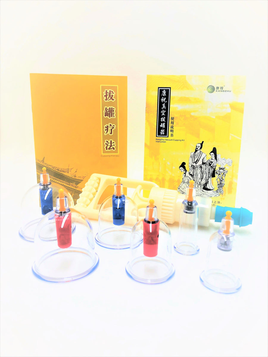Kangzhu Vacuum Cupping Set (6 cups) The Herb Depot