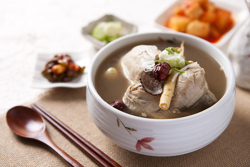 Ginseng Chicken Soup - an energy booster in the early spring