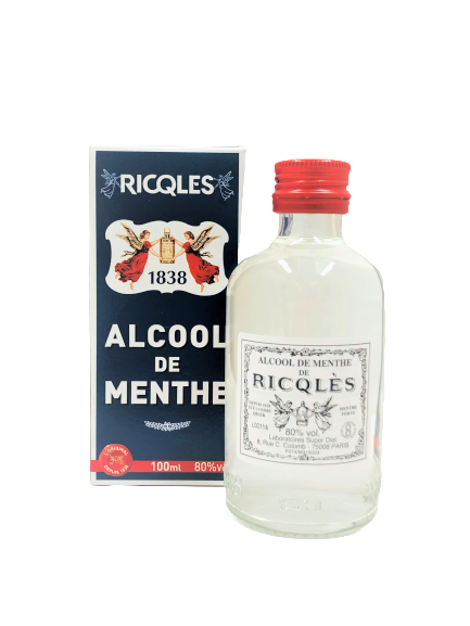 Alcool de Menthe 5cl Ricqles