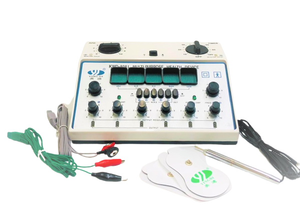  KWD808-I Electric Acupuncture Stimulator Machine 6 Output Patch  Massager Care for Electric Impulse Acupuncture Treatment 500-1000hpa :  Health & Household